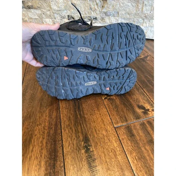 KEEN Women's Terradora II Mid Waterproof Hiking Boots Black Size 7.5 - Picture 8 of 8